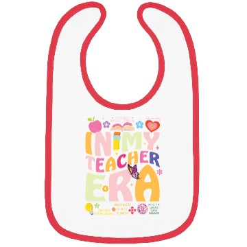 Discover In My Teacher Era Back to School Bibs