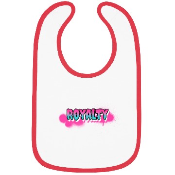 Discover Royalty Graffiti Style Bibs