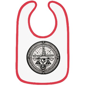 Discover Mystic Eye Seal – Symbol of Vision and Power Bibs