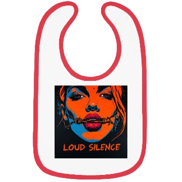 Discover Loud Silence Psychedelic Bibs
