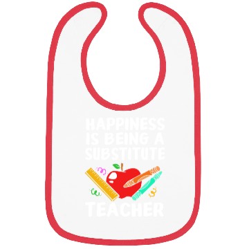 Discover Substitute Teacher Back To School Bibs