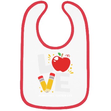 Discover Substitute Teacher Back To School Bibs