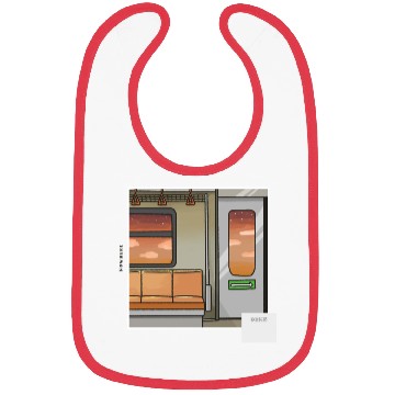 Discover Nowhere Train Urban Style Bibs