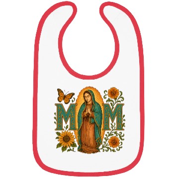 Discover Mexican Mom Mexican Heritage Virgen De Guadalupe Bibs
