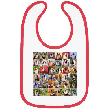 Discover Bark Collage Bibs