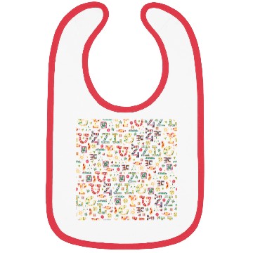 Discover Wild West Cartoon Pattern Bibs – Western Style