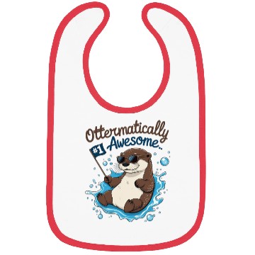 Discover Ottermatically Awesome – Funny Otter Bibs