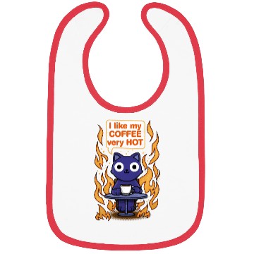Discover I like coffee very hot Bibs