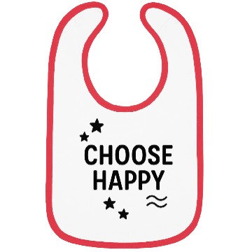 Discover Choose Happy Bibs