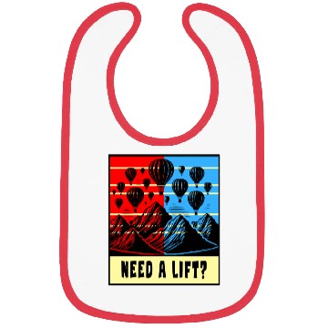 Discover Hot Air Balloon Design Bibs