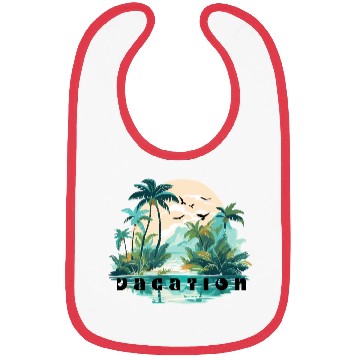 Discover "Vacation Mode On" Bibs – Relaxed, Stylish & Tr