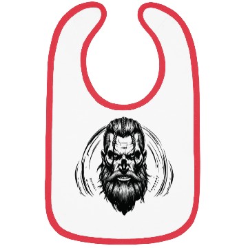 Discover Viking Warrior Man Odin Thor Norman Walhalla Bibs