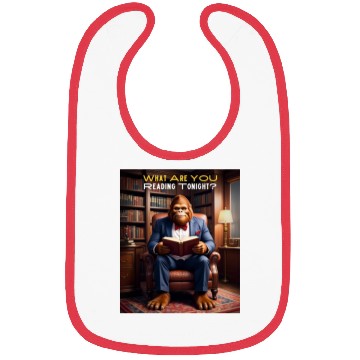 Discover Bigfoot Reading in the Library Sasquatch - What Bibs