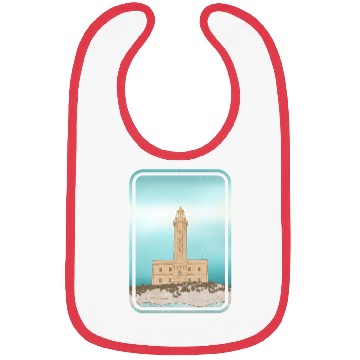 Discover Vieste Lighthouse Italy Bibs