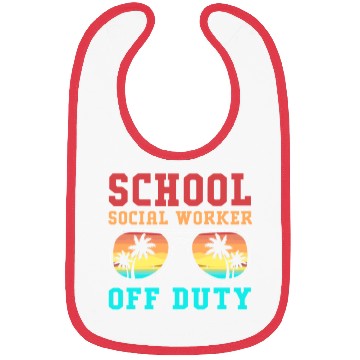Discover School Social Worker Socialist Bibs