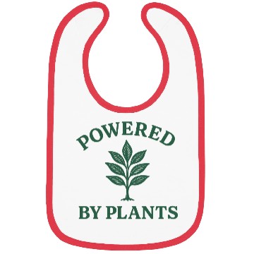 Discover Nature lover powered by plants Bibs