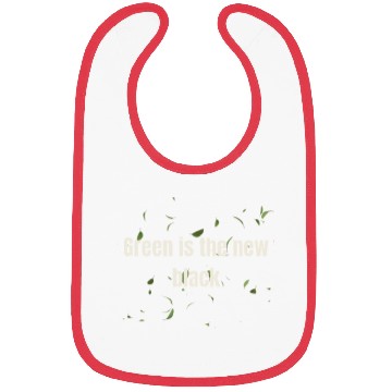 Discover Green is the New Black – Eco Statement Design Bibs