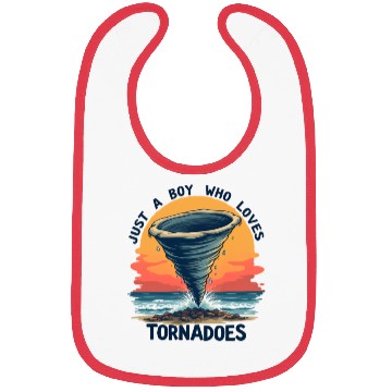 Discover Just A Boy Who Loves Tornadoes Storm Meteorologist Bibs