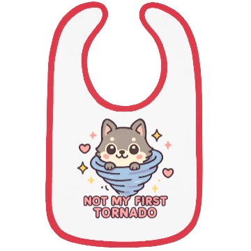 Discover Not My First Tornado Storm Weather Meteorologist Bibs