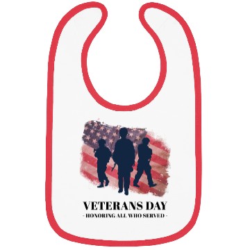 Discover Memorial Day Patriotic Bibs