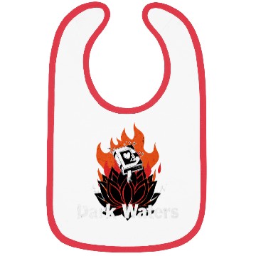 Discover Black Lotus Heart Fire Rock Bibs