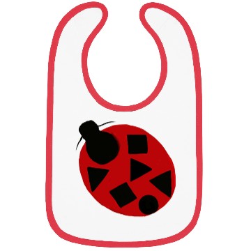 Discover Ladybug insect Excepcionalis Bibs