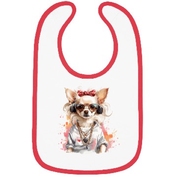 Discover Bling Chihuahua Bibs