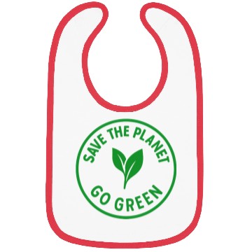 Discover save the planet Bibs