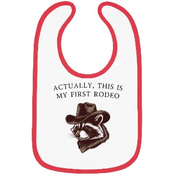 Discover Actually, This Is My First Rodeo Bibs