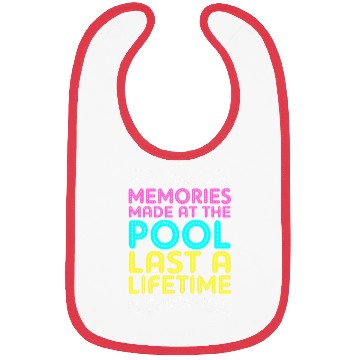 Discover Pool Party Squad Summer Swimming Bibs