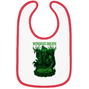 Discover Wendigos Breath Absinthe Mock Liquor Bibs