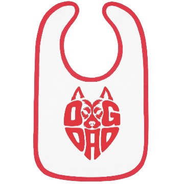 Discover Proud Dog Dad Bibs