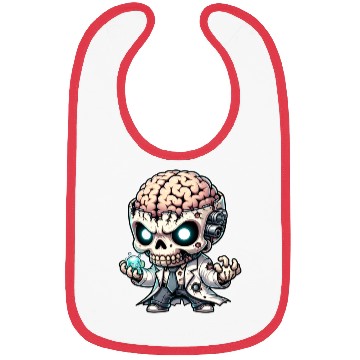 Discover Zombie Scientist – Undead Brain Lab Genius Bibs