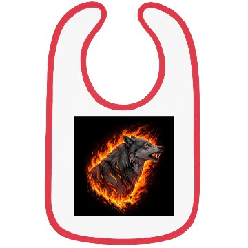 Discover Wildfire Wolf - Nature's Fury Bibs