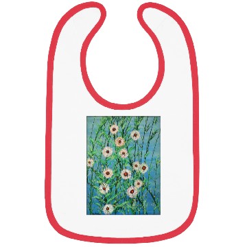 Discover Wild flowers two Bibs