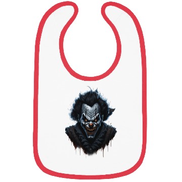 Discover Vampire Skull Realistic Horror Art Bibs
