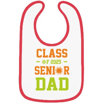 Discover dad graduation class of 2025 senior father Bibs