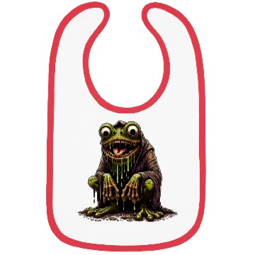 Discover Slime Toad Monster – Creepy Hooded Swamp Creature Bibs