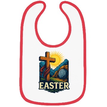 Discover Easter Resurrection Bibs – Vintage Cross