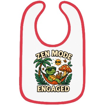 Discover Zen Turtle Hammock Bibs