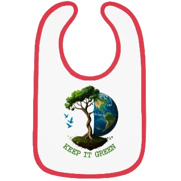 Discover green earth Bibs