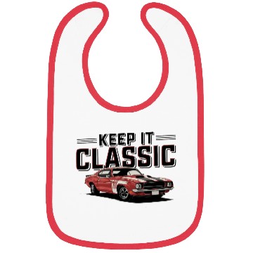 Discover Vintage Muscle Car Keep It Classic Bibs