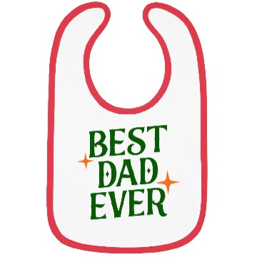 Discover BEST DAD EVER Bibs