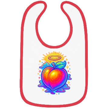 Discover Neon peach divine Bibs