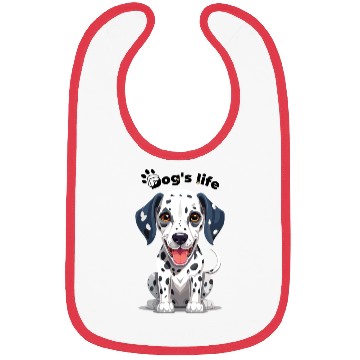 Discover Dalmatian Fan Club – Unique Design Bibs