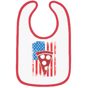 Discover 4th Of July US Pizza Bibs