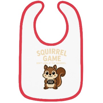 Discover Funny Squirrel Game Meme Bibs