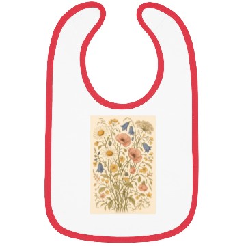 Discover Summer Wild Flowers Bibs