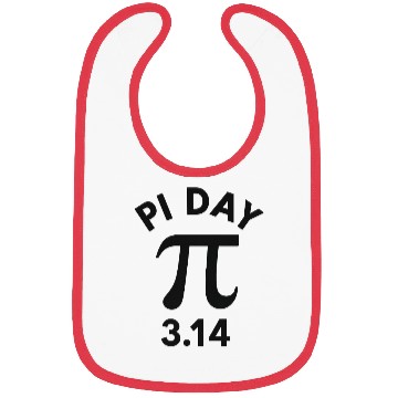 Discover Minimalist Pi Day Bibs