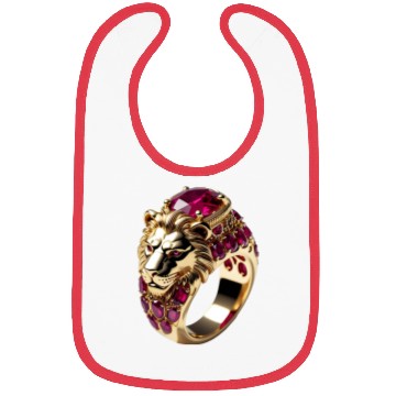 Discover Regal Lion Ruby Ring – Royal Gold Jewelry Design Bibs